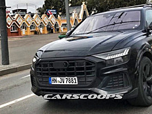 Тестовый прототип Audi Q8 замечен в Москве