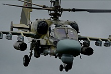 Вертолет Ка-52 "Аллигатор" увернулся от украинской ракеты