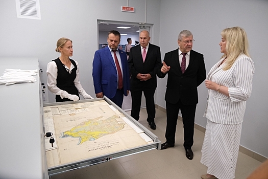 В Новгородской области открыли обновленное здание регионального госархива