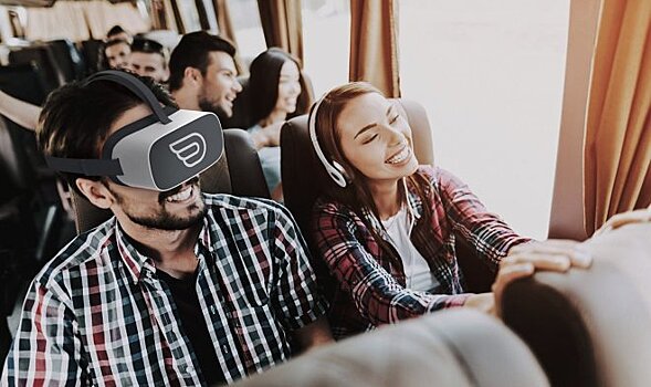 Компания FlixBus запускает автопутешествия с VR-гарнитурой на борту