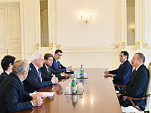 Президент Алиев провел переговоры с главой итальянской компании