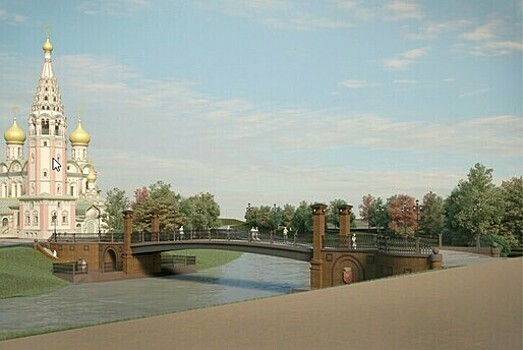 В Гусеве планируют завершить строительство пешеходного моста, который не могут возвести 8 лет