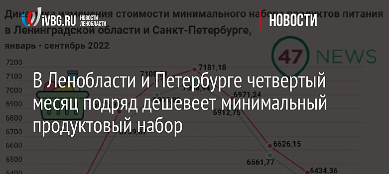 В Новосибирской области минимальная продуктовая корзина подешевела на 2,8%