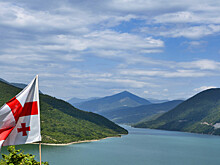 В грузинском городе Цхалтубо проходит акция протеста