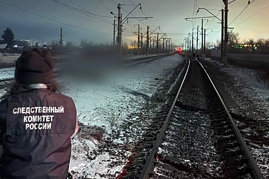 Поезд насмерть сбил мужчину с двумя детьми в Иркутской области