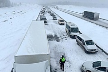 На трассе М-4 в Подмосковье произошло ДТП с участием 27 машин