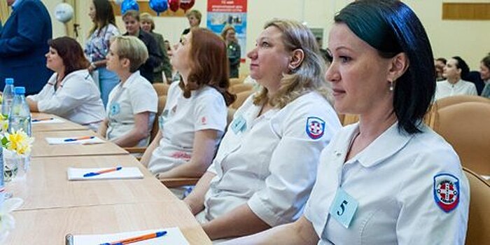 В Москве выбрали лучшую медсестру