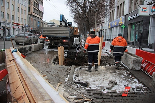 На северо-западе Челябинска затопило дороги