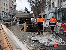 На северо-западе Челябинска затопило дороги
