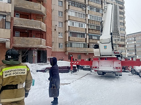 В Магнитогорске потушили пожар в 16-этажном жилом доме