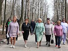 Мэр Елена Сорокина встретилась с подрядчиком благоустройства парка Гагарина в Рязани