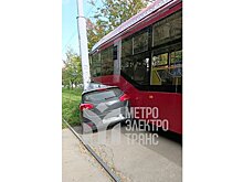 Движение трамвая №4 в Казани восстановлено после ДТП