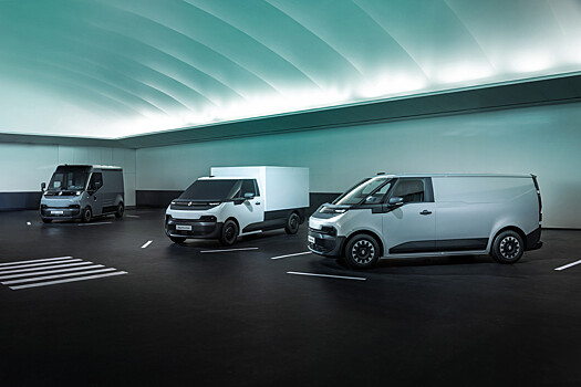 Renault рассекретила новые фургоны Goelette, Estafette и Trafic