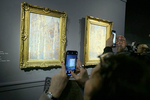 Результаты исследования картин Моне показали на выставке в Пушкинском музее