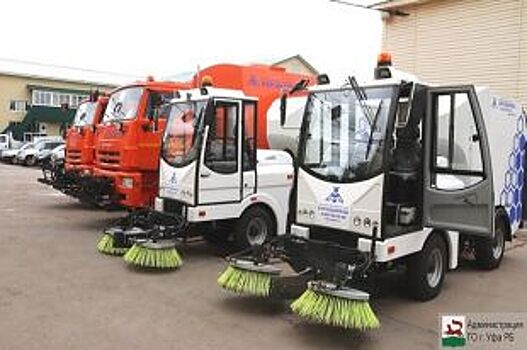 Мэрия Уфы сообщила о покупке новых подметальных машин