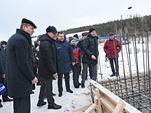 В Сысерти дали старт строительству нового ледового центра для хоккеистов