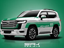 Трёхдверный Land Cruiser 300 для полиции ОАЭ показали в Сети
