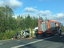 Два «Шевроле» столкнулись в Архангельске вблизи Цигломени