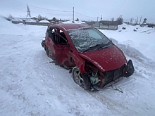 В лобовом ДТП в Омском районе пострадали четыре человека, в том числе двое детей