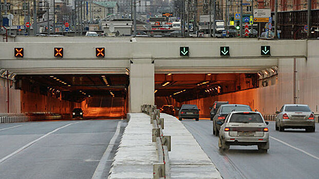 В Москве прорвало трубу в Алабяно-Балтийском тоннеле