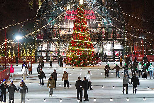 Площадь катка на Болотной площади увеличили до 2,5 тыс. квадратных метров