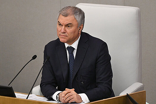 Володин назвал значимые законы, вступающие в силу в апреле