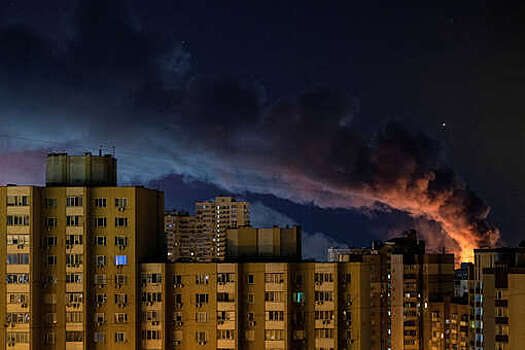 Посольство Азербайджана в Киеве получило повреждения во время ночных ударов