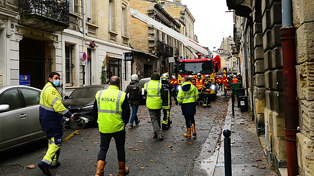 При взрыве в Бордо серьезно пострадал мужчина 89 лет