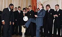 Газзаев о Вагнере, набивавшим мяч с Путиным: «Разрядил ситуацию и для президента, и для нас. Лав очень непосредственный»