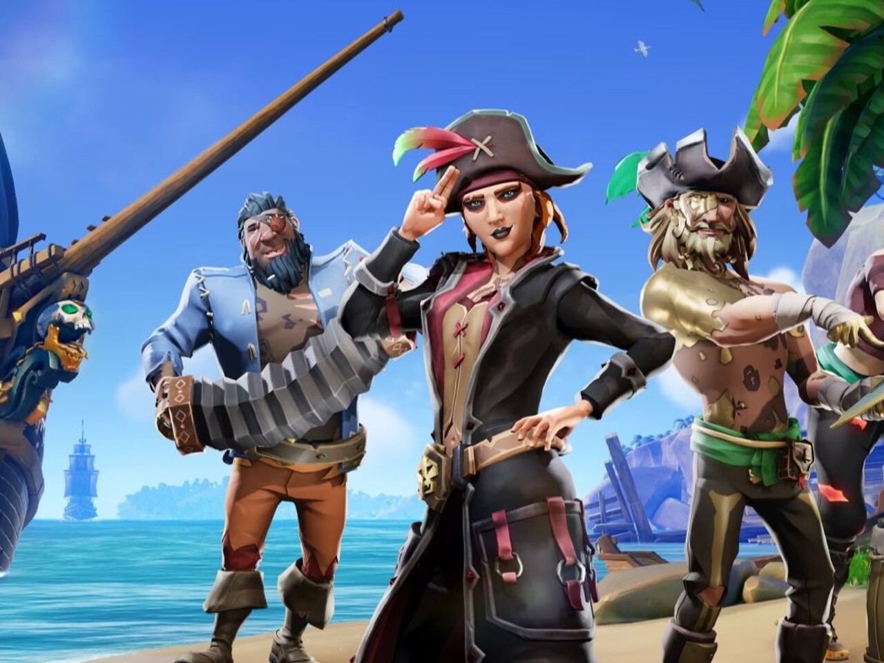 В пиратскую Sea of Thieves добавят античит Easy Anti-Cheat — он  используется в Fortnite - Рамблер/новости