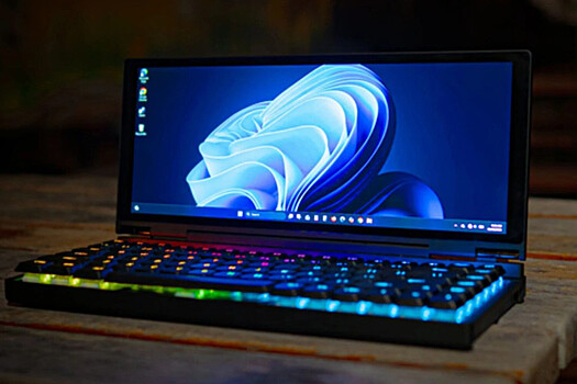 Стартап представил мини-ноутбук с Ryzen AI 9 HX 370 и необычным экраном