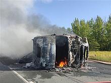 На трассе М-5 в Сызранском районе столкнулись легковушка и фура