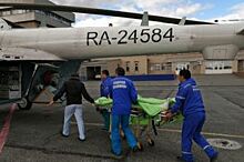 В Оренбург вертолетом из Орска доставлены пострадавшие с тяжелыми травмами