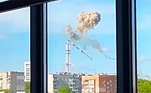 Удар по телебашне Харькова: Х-59 выключила самостийный телевизор, вместо Зеленского в эфире появился Путин