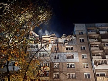 Последствия пожара в Алчевске, где погибли два человека, сняли на фото