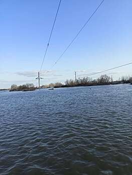 В поселке Чкалов в Оренбуржье из-за подъема паводковых вод ограничат электричество