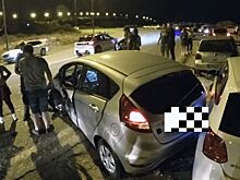 Только волей случае безумный гонщик на Fiat Grande Punto никого не покалечил