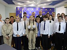 При поддержке МВД по Луганской Народной Республике в одной из школ Луганска открылся полицейский класс