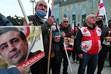 Акции в поддержку Саакашвили прошли в нескольких городах Грузии и других странах