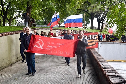 В Аргентине прошло шествие "Бессмертного полка"