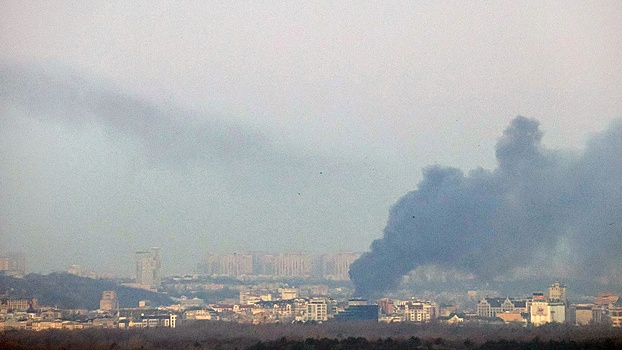В Киеве прозвучала серия взрывов