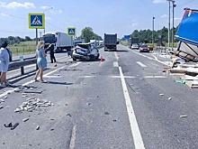 В Подмосковье столкнулись семь автомобилей