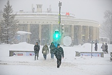 Циклон "Ольга" засыпал Москву снегом