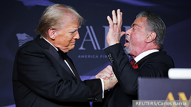 Трамп сделал Сталлоне и Гибсона своими агентами в стане противника