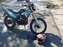 В Кирове 15-летний мотоциклист столкнулся с грузовиком