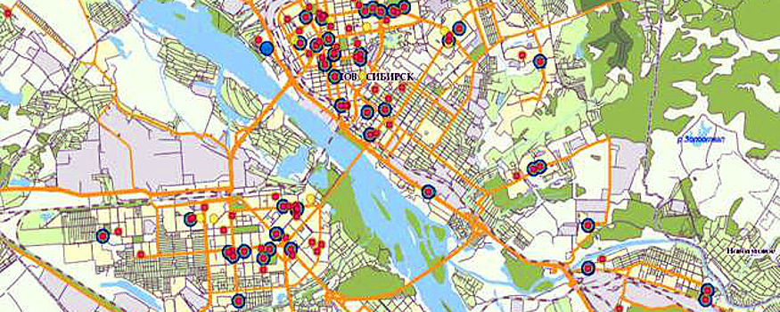 В Новосибирске создали интерактивную карту пунктов тестирования на коронавирус
