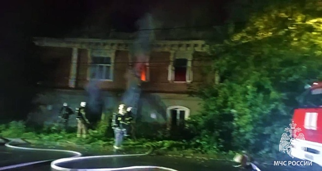 Раскрыты подробности пожара в историческом здании в центре Нижнего Новгорода