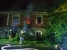 Раскрыты подробности пожара в историческом здании в центре Нижнего Новгорода