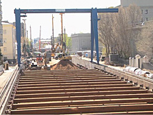 В Самаре проверили ход строительства станции метро "Театральная"