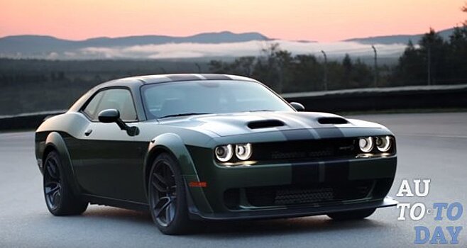 Dodge позволяет насладиться звучанием Challenger SRT Hellcat Redeye